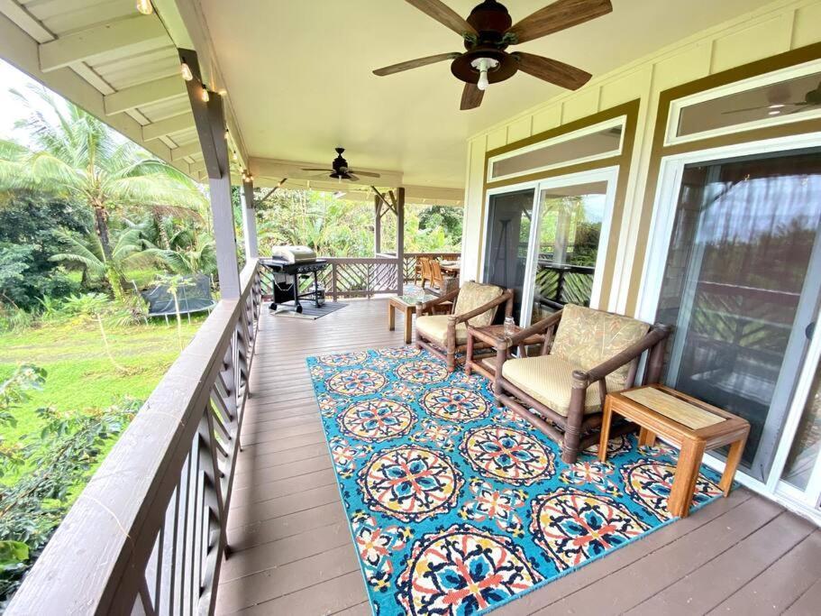 The Honomu House - Gorgeous, Spacious 4Bd2Ba Home Near Waterfalls And Hilo, Sleeps 12! Zewnętrze zdjęcie